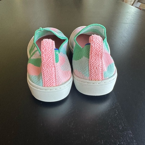 Rothy’s Kids The Sneaker Camo Cotton Candy Slip On Shoes - Picture 4 of 4